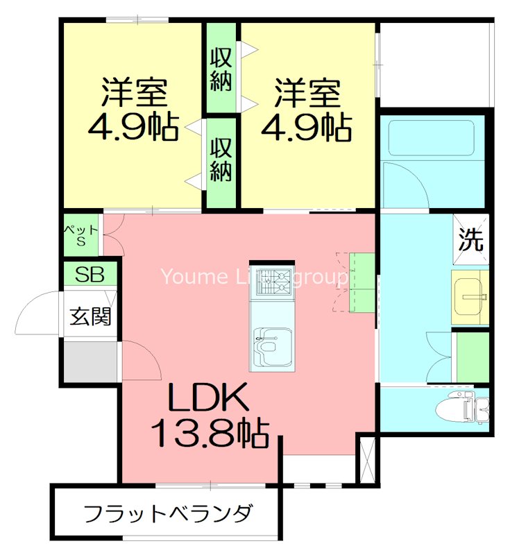 Ｇｒａｎ　Ｎｏｂｌｅ湘南 間取り