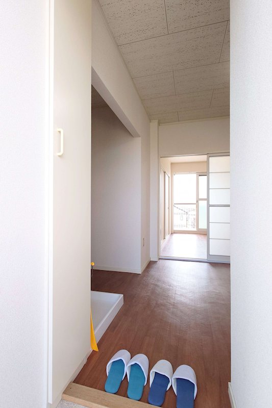 ルミエール富水 玄関