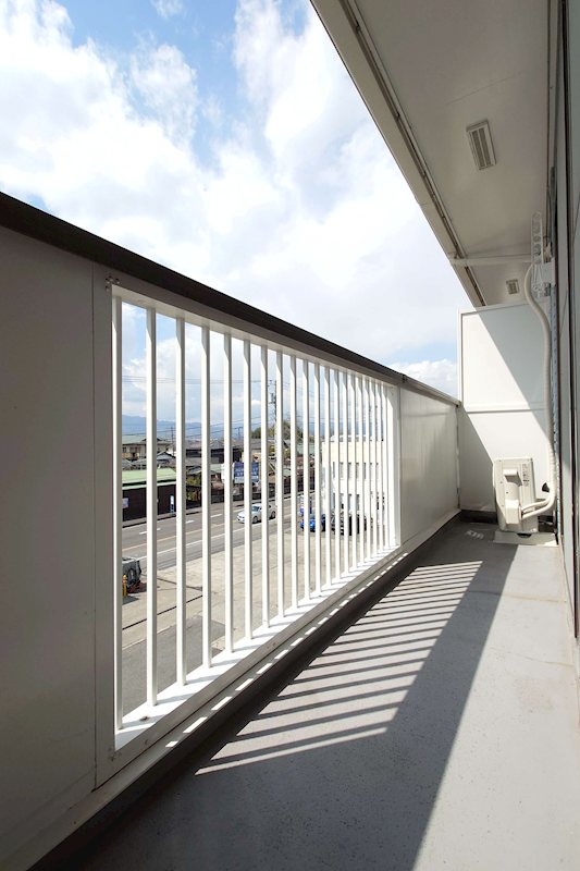 ルミエール富水 ベランダ