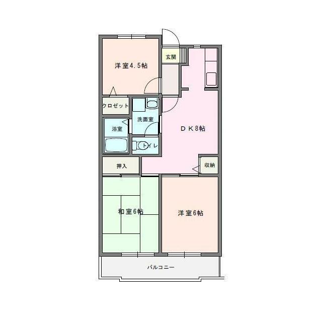 ニフティ３４ 108号室 間取り