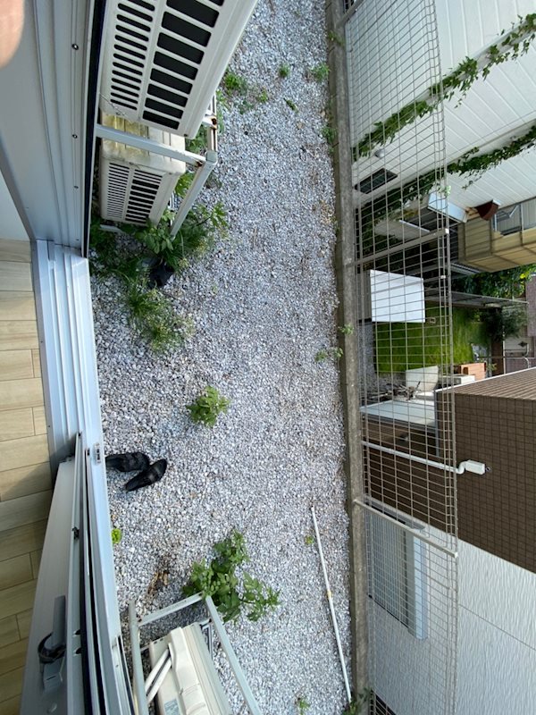 丘の上のフィオーレ横浜 ベランダ