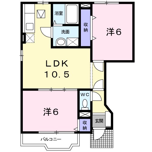 ゲストハウス湘南S・Y-Ⅰ 101号室 間取り