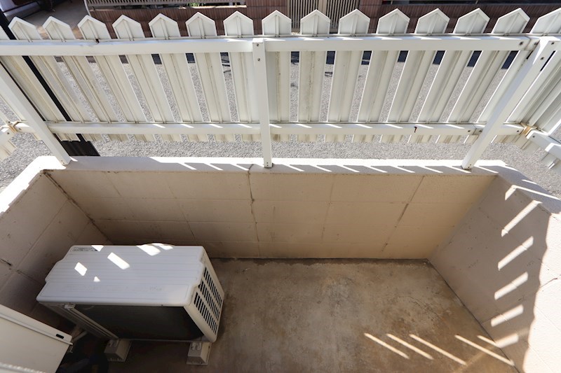 オートハイツ平塚 ベランダ