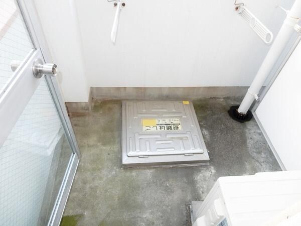 コーポダイカン ベランダ