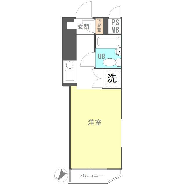 レスティー藤沢第１ 201号室 間取り
