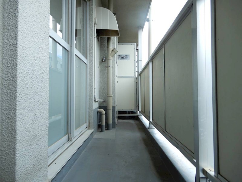 ビレッジハウス下島第二２号棟 ベランダ