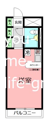 ライオンズプラザ平塚 702号室 間取り