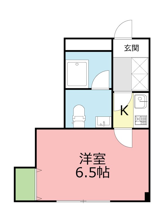 大金ビル 202号室 間取り