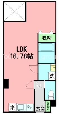 平塚スタービル 205号室 間取り
