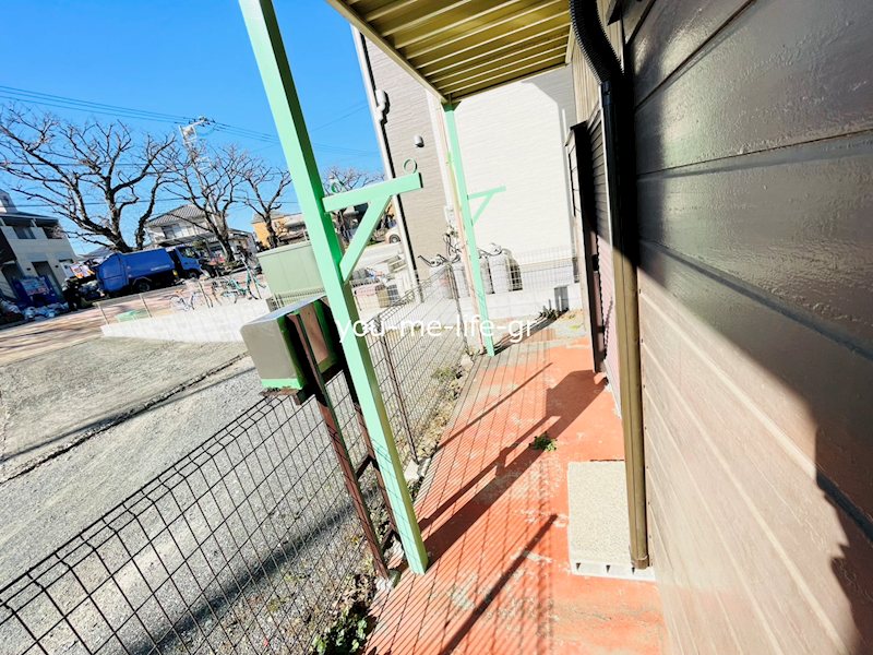 的場第2アパート ベランダ