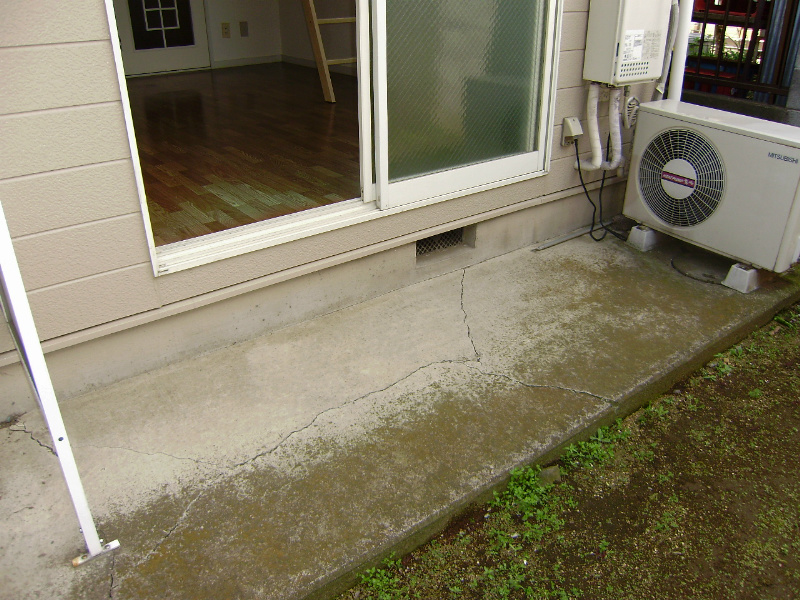 オートハイツ平塚 ベランダ