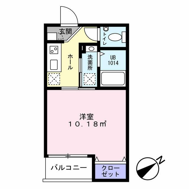 Ｍａｉｓｏｎ　ｄｅ　Ｓｈｏｎａｎ 303号室 間取り