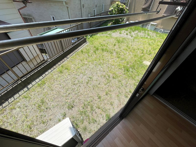 ハイツグリーンヒル ベランダ