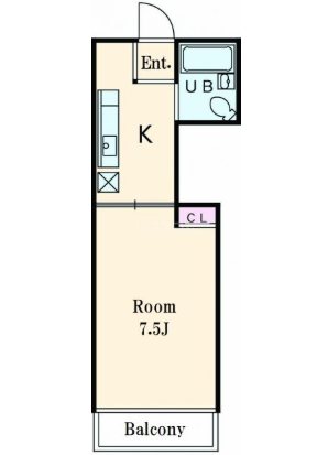 顕名ビル 301号室 間取り