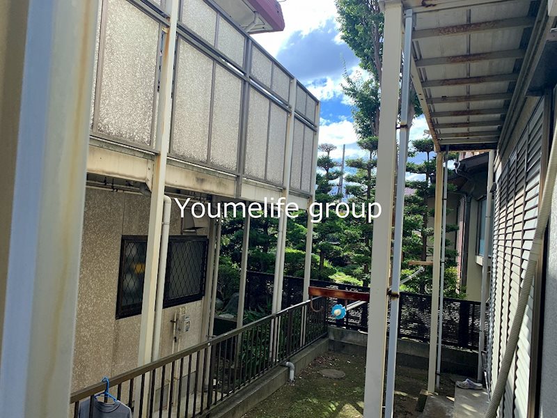 シティハイムアケボノB ベランダ