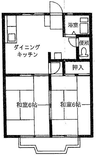 エクシードⅡ 101号室 間取り