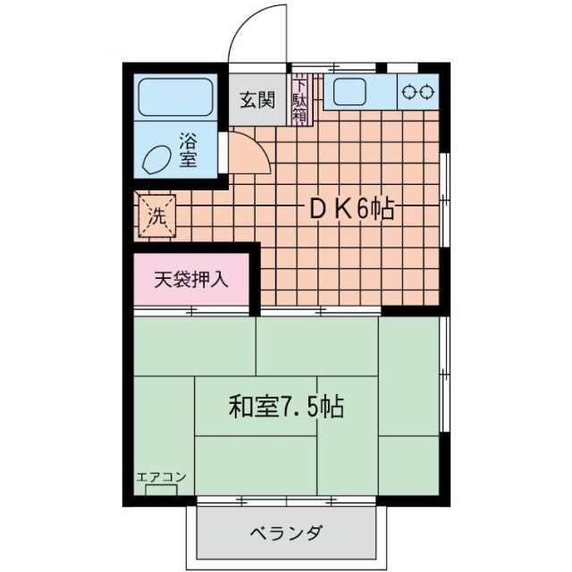 コスモＡｏｉ　ＮＯ３ 間取り