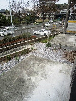オークタウンB ベランダ