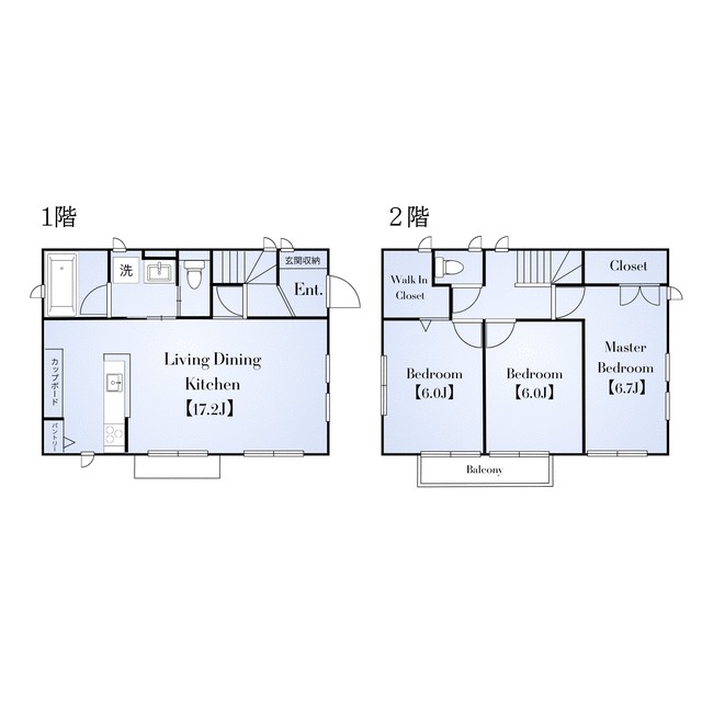 Blossam Hills Lily C棟 間取り