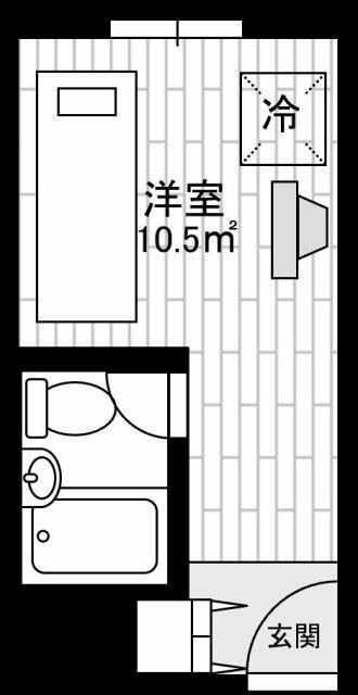 グリーンヒルズ戸塚 415号室 間取り