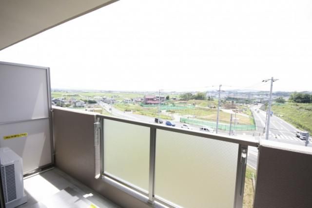 スカイスクエア ベランダ