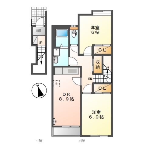 サンタプレイス 間取り