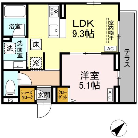 ジェルベーラ東柏ケ谷 間取り