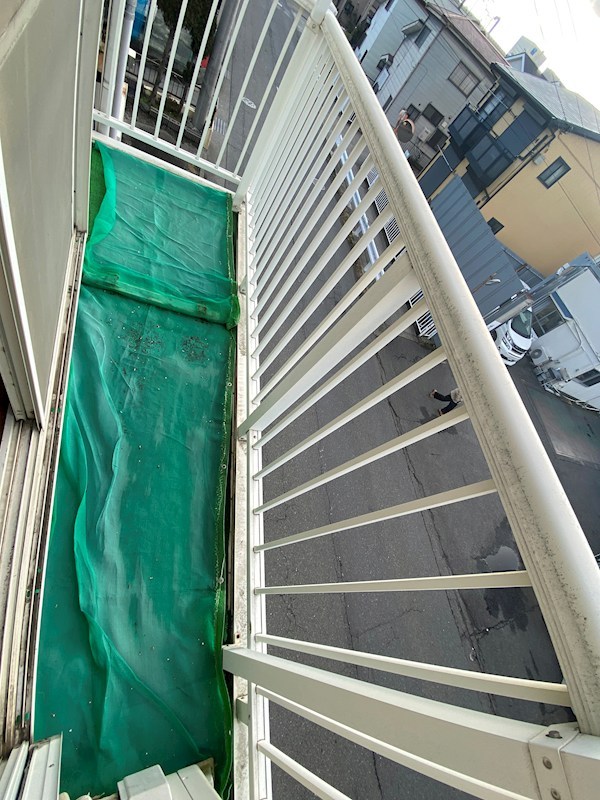 嶋津コーポ ベランダ