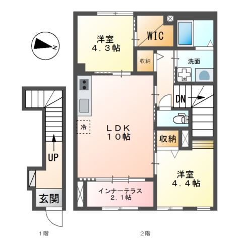 ジェメリ湘南 間取り