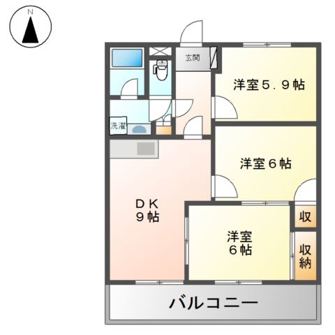 グリーンヒルズ香川 間取り