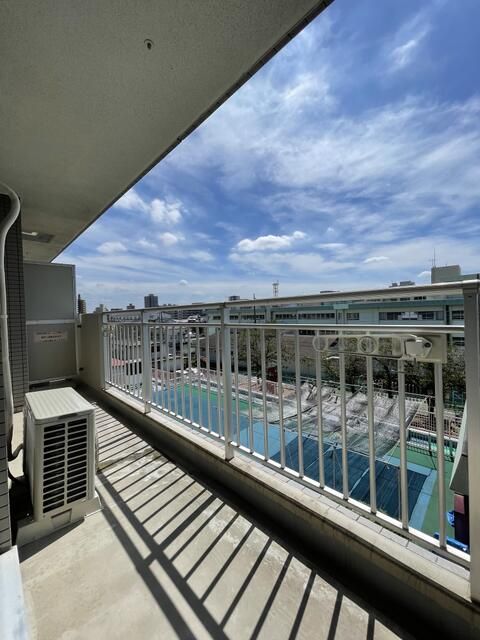 エルメゾン ベランダ