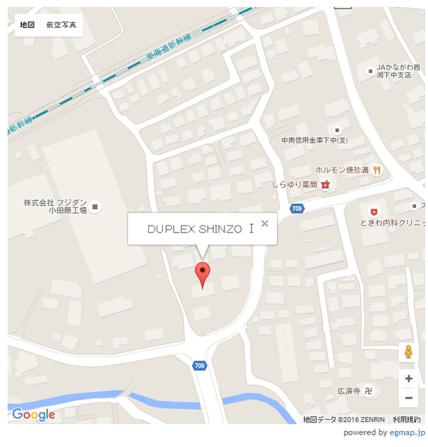 DUPLEX SHINZO Ｉ 地図（共通）