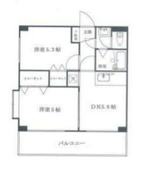 アネシス洋光台 201号室 間取り