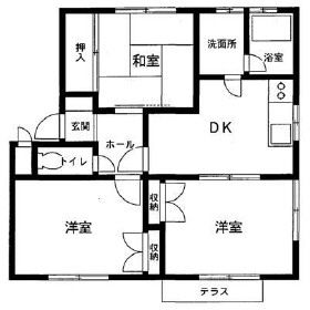 リベラルさくら 201号室 間取り