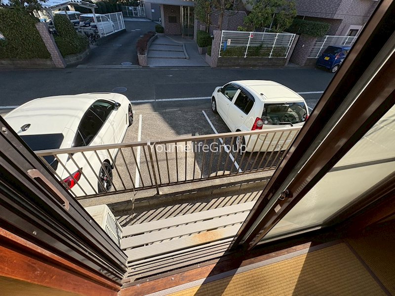 サンハイツ村岡  ベランダ