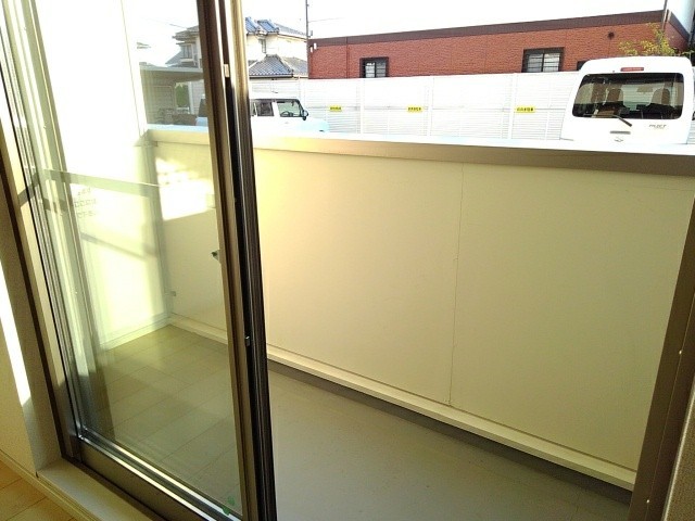 シェル　ブルー ベランダ