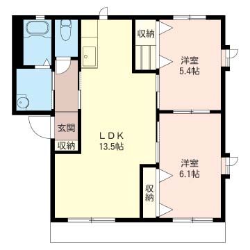 ＡＮＮＥＸ－Ｋ 102号室 間取り