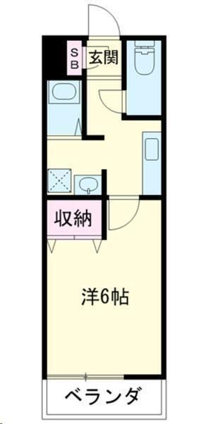 カサグランデ 203号室 間取り