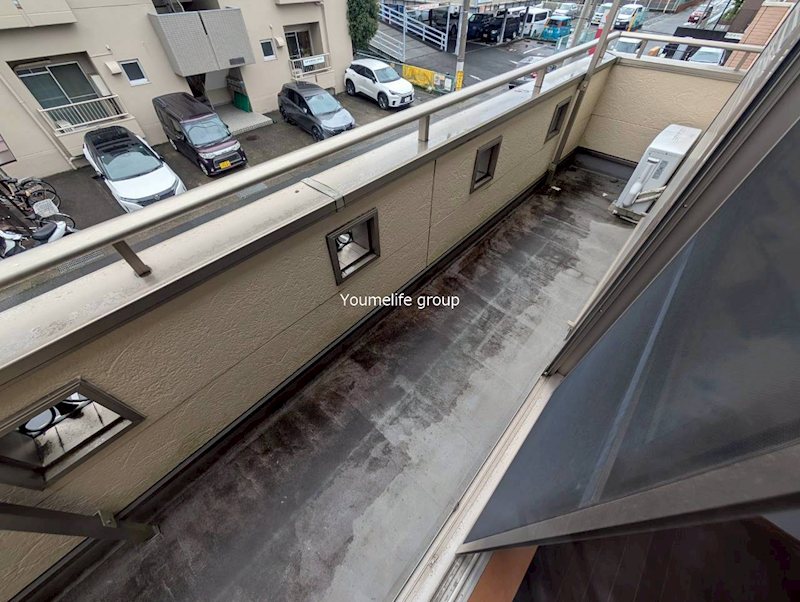 栄町貸家 ベランダ