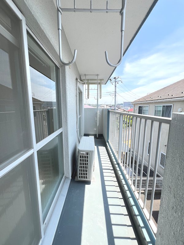 南戸塚スカイハイツ ベランダ