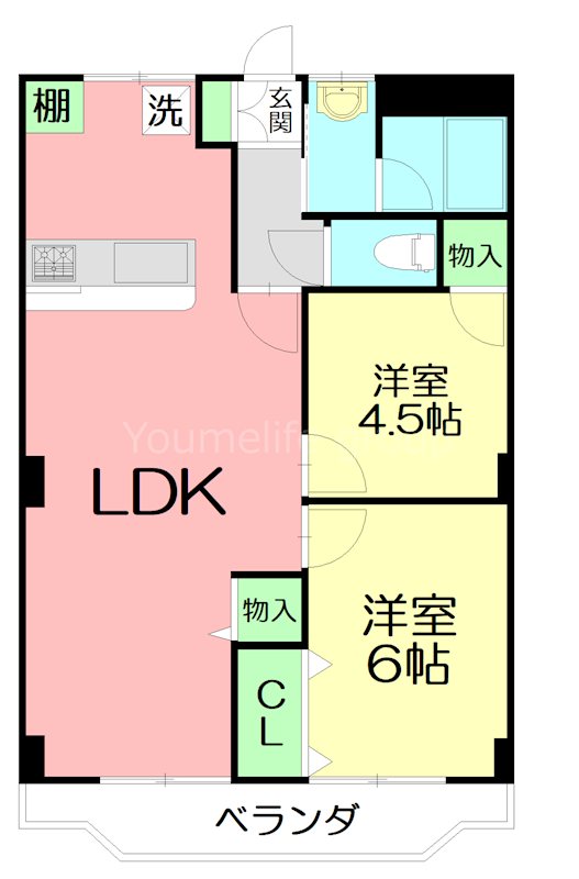 足柄第一ビル 302号室 間取り