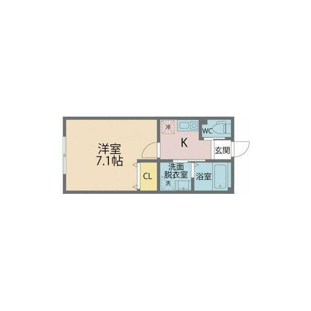プルミエール 101号室 間取り
