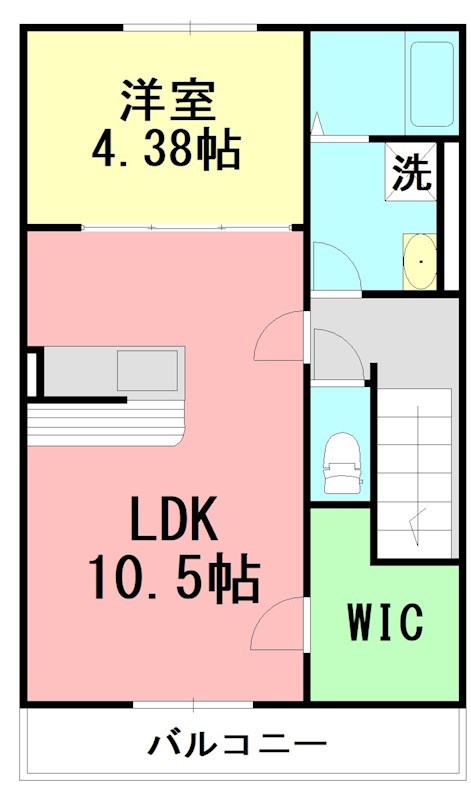 avenir 101号室 間取り