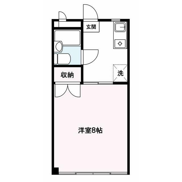ワコービル 305号室 間取り