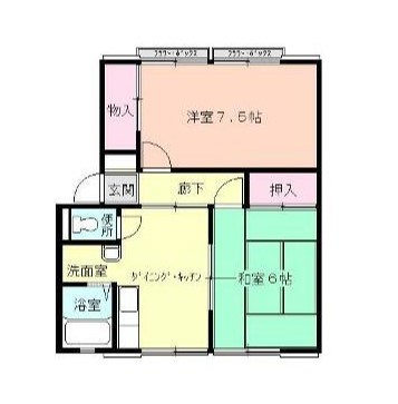 ベルプラザ 101号室 間取り