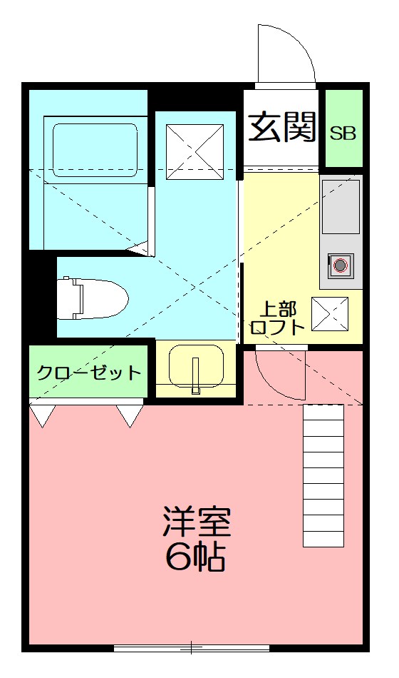 ベルメール湘南辻堂 間取り