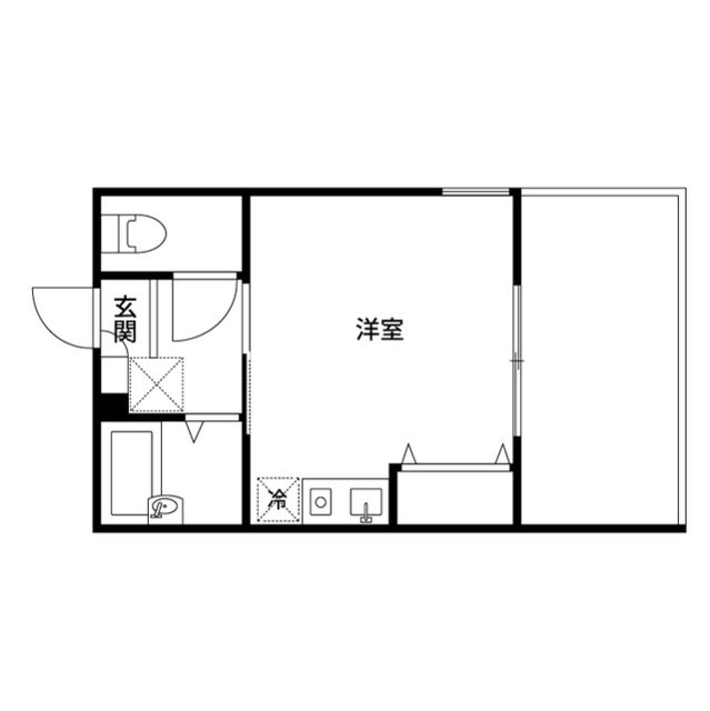 グレイスフィール洋光台 102号室 間取り