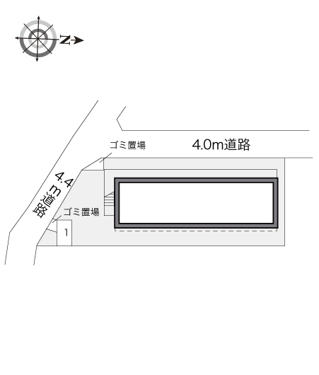 レオパレスウィン 駐車場
