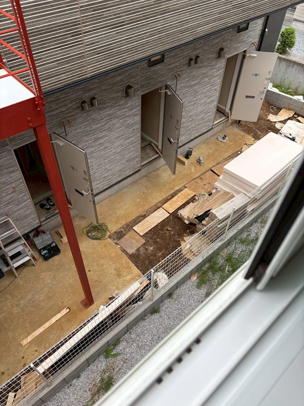 アートハウス東海大学前 ベランダ
