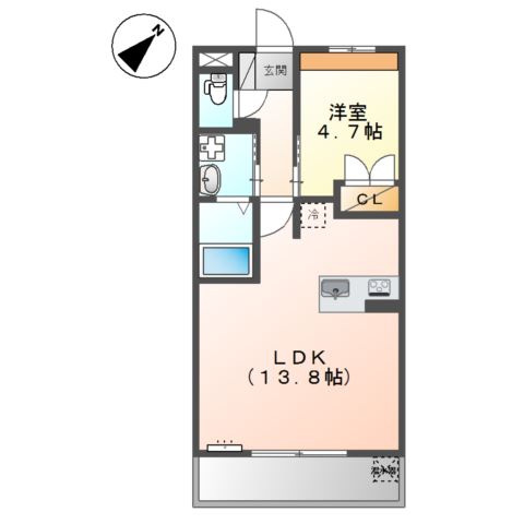 エテルナ・Ｓ　プエブロ 間取り